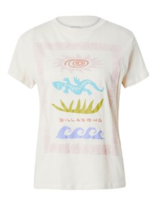 BILLABONG Функционална тениска лазурно синьо / киви / лилав / бял памук