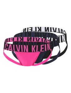 Calvin Klein Underwear Слип 'Jock' морскосиньо / розово / черно / бяло
