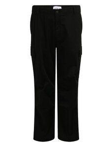Calvin Klein Jeans Plus Карго панталон тъмносиво / черно / бяло