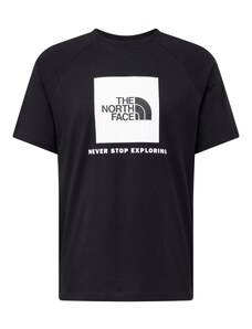 THE NORTH FACE Тениска 'REDBOX' черно / бяло
