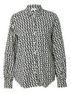 GERRY WEBER Блуза черно / бяло