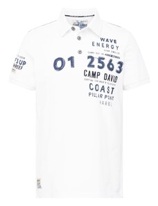 CAMP DAVID Тениска нощно синьо / бяло