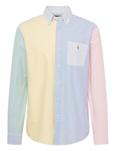 Polo Ralph Lauren Риза светлосиньо / жълто / светлозелено / бледорозово