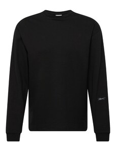 Reebok Функционална тениска 'ACTIV COLL' сиво / черно