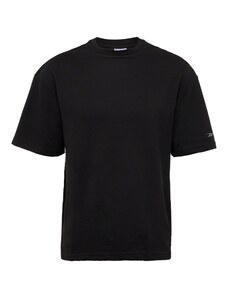 Reebok Функционална тениска сиво / черно