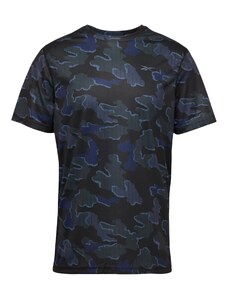 Reebok Функционална тениска 'TRAIN MOTION' синьо / гълъбово синьо / черно