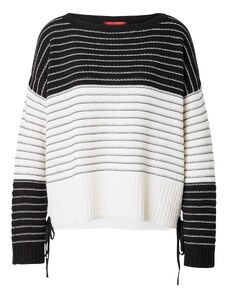 MAX&Co. Пуловер 'BAIA' черно / бяло