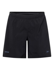 Reebok Спортен панталон 'SPEED SHORT 4.0 2-IN-1' синьо / черно / бяло
