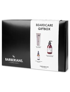 Barberians Copenhagen Barberians - подаръчна кутия за грижа за брадата - шампоан, масло и балсам за брада