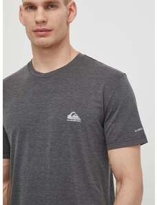 Тениска за бягане Quiksilver Coastal в сиво с меланжов десен
