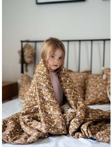 Бебешко одеялце с изолация La Millou Velvet FLOWER STYLES