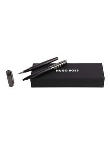 Комплект писалка и химикалка BOSS Set Gear Ribs Black
