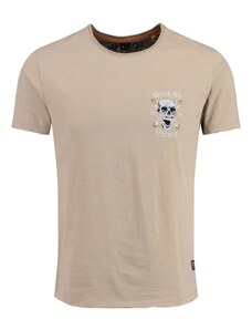 Key Largo Тениска 'POTENTIAL' цвят "пясък" / пъстро