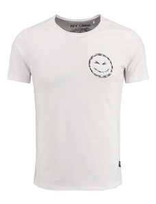 Key Largo Тениска 'MT THINK' черно / бяло