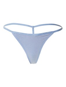 Calvin Klein Underwear Стринг опушено синьо