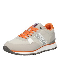 NAPAPIJRI Спортни обувки сиво / оранжево / бяло