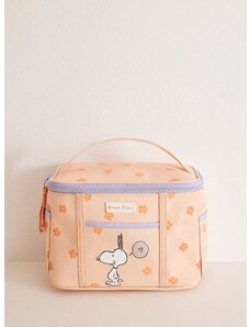 Козметична чанта за път women'secret Snoopy в оранжево