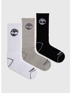 Чорапи Timberland (3 чифта) в черно TB0A2PTZM051