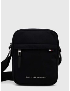 Чанта през рамо Tommy Hilfiger в черно AM0AM12217