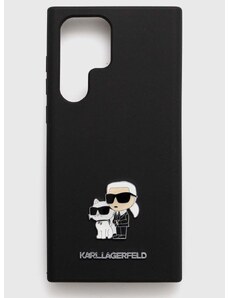 Кейс за телефон Karl Lagerfeld Galaxy S23 Ultra в черно