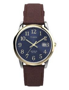 Часовник Timex Easy Reader Classic TW2W54500 Blue/Brown