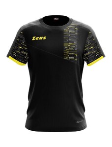 Мъжка Тениска ZEUS T-Shirt Glitch Nero/Giallo