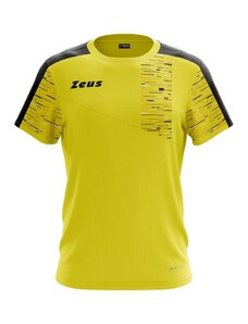 Мъжка Тениска ZEUS T-Shirt Glitch Giallo/Nero