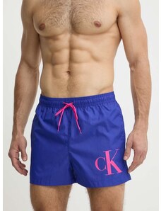 Плувни шорти Calvin Klein в тъмносиньо KM0KM00967