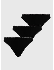 Прашки Tommy Hilfiger (3 чифта) в черно UW0UW02824