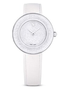 Часовник Swarovski CRYSTALLINE LUSTRE дамски в бяло