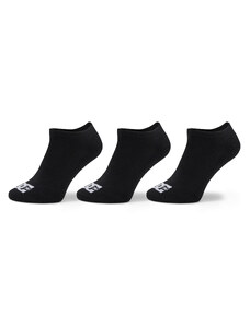 Комплект 3 чифта къси чорапи мъжки DC Spp Dc Ankle 3P ADYAA03187 Black KVJ0