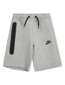 Nike Sportswear Панталон 'Tech Fleece' сиво / черно