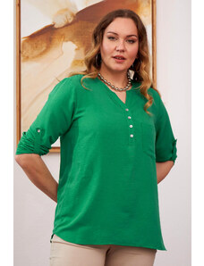 RMG 4609 Green Дамска блуза