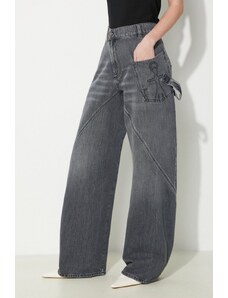 Дънки JW Anderson Twisted Workwear Jeans с висока талия DT0057.PG1195.929