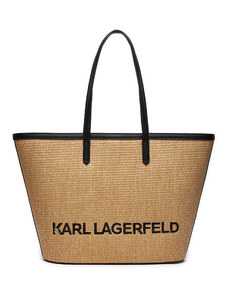 Дамска чанта KARL LAGERFELD 241W3057 Natural 106