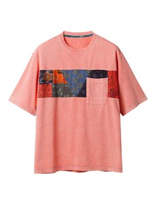 Desigual Тениска пъстро / оранжево