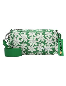 Desigual Чанта за през рамо 'Viceversa' тревнозелено / бяло
