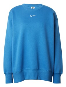 Nike Sportswear Суичър 'PHNX FLC' небесносиньо / бяло