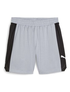PUMA Спортен панталон сиво / черно / бяло