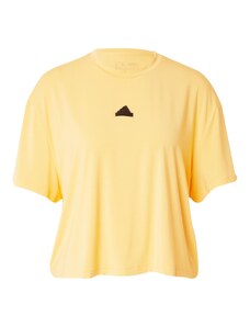 ADIDAS SPORTSWEAR Функционална тениска жълто / черно
