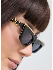 Слънчеви очила Valentino V - GOLDCUT - I в черно VLS-113A