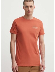 Тениска Mammut Massone в оранжево с принт