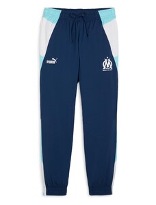 PUMA Спортен панталон 'Olympique de Marseille' нейви синьо / светлосиньо / бяло