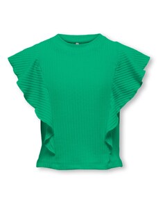 KIDS ONLY Тениска 'NELLA' смарагдово зелено