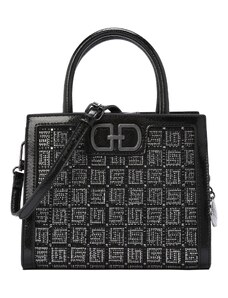 ALDO Дамска чанта 'SERAPHINE' черно / сребърно / прозрачно