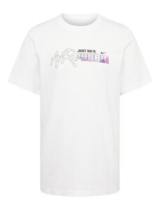 Nike Sportswear Тениска тъмнолилаво / розово / черно / бяло