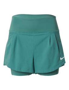 NIKE Спортен панталон зелено / бяло