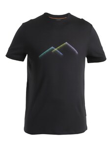 ICEBREAKER Функционална тениска 'Tech Lite III' синьо / неоново жълто / лилав / черно