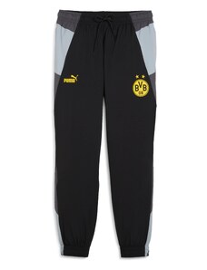 PUMA Спортен панталон 'BVB' жълто / сиво / тъмносиво / черно