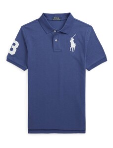 Polo Ralph Lauren Тениска сапфирено синьо / бяло